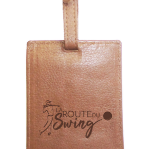 Etiquette à bagage la route du swing