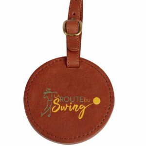 Badge en cuir personnalisée