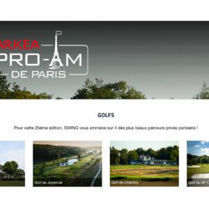 PRO-AM DE PARIS avec LA ROUTE DU SWING
