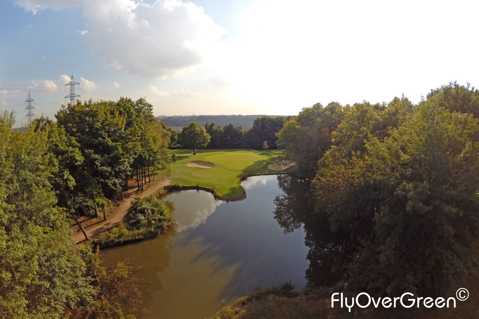 sortie au golf d'Isabella avec Rapha et La Route du Swing